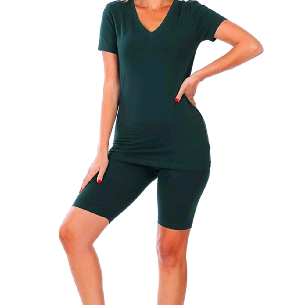 New Two piece short set
